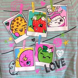 Shopkins Girls Size 4 Graphic Shirt